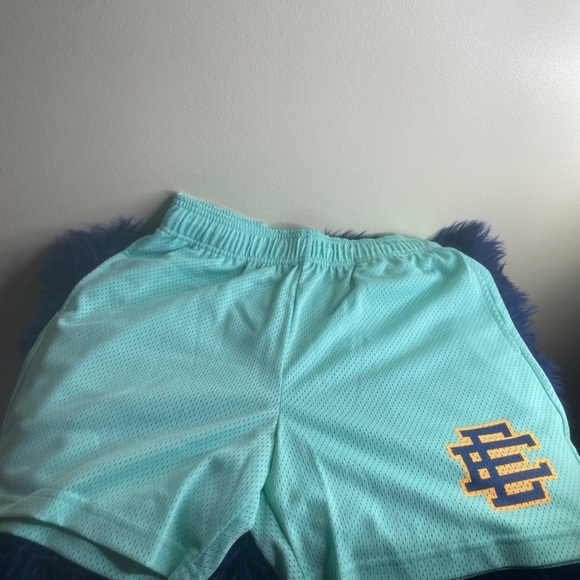 Teal Eric Emanuel shorts MEDIUM - Picture 1 of 3